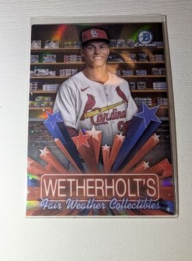 J.J. Wetherholt (RC)- 2025 Bowman- Fair Weather Collectibles  #HS-1 🔥